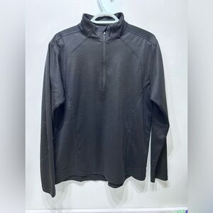 McKinley Women’s  Black Dry Fit Half Zip Long Sleeve‎ Sweatshirt Size XL/TG